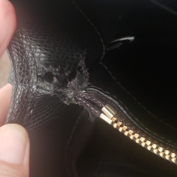 Coach Margot Carryall Crossgrain Leather Satchel Bag - Picture 10 of 11